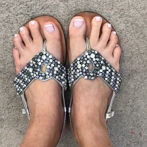 naughty monkey sandals dillards